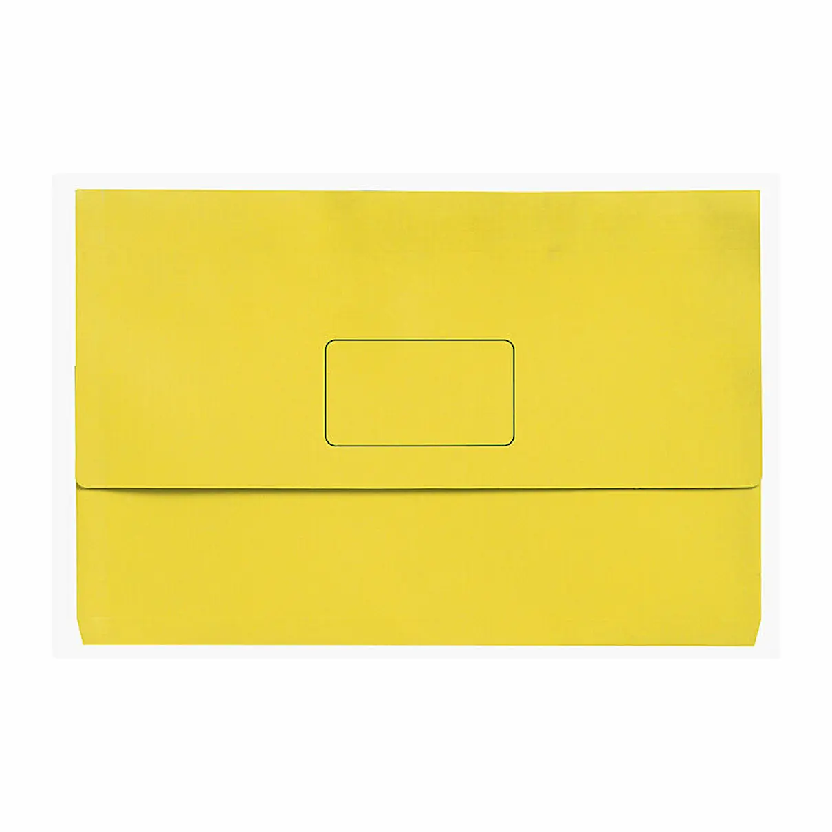 Marbig Slimpick Document Wallet Foolscap Yellow Single