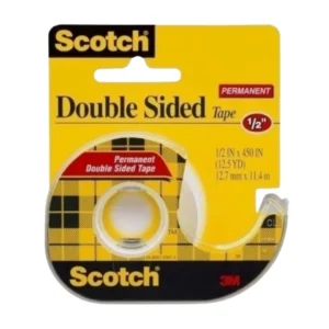 Scotch 137 double sided tape 12.7mm x 11m dispenser