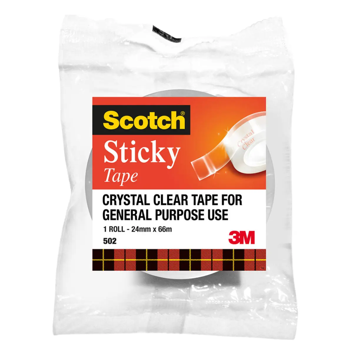 Scotch 502 sticky tape 24mm x 66m