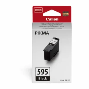 Genuine Canon PG595 standard black ink cartridge