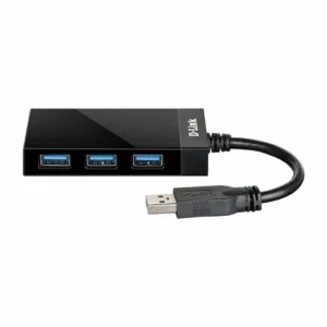 D-Link 4-Port SuperSpeed USB 3.0 Portable Hub DUB-1341
