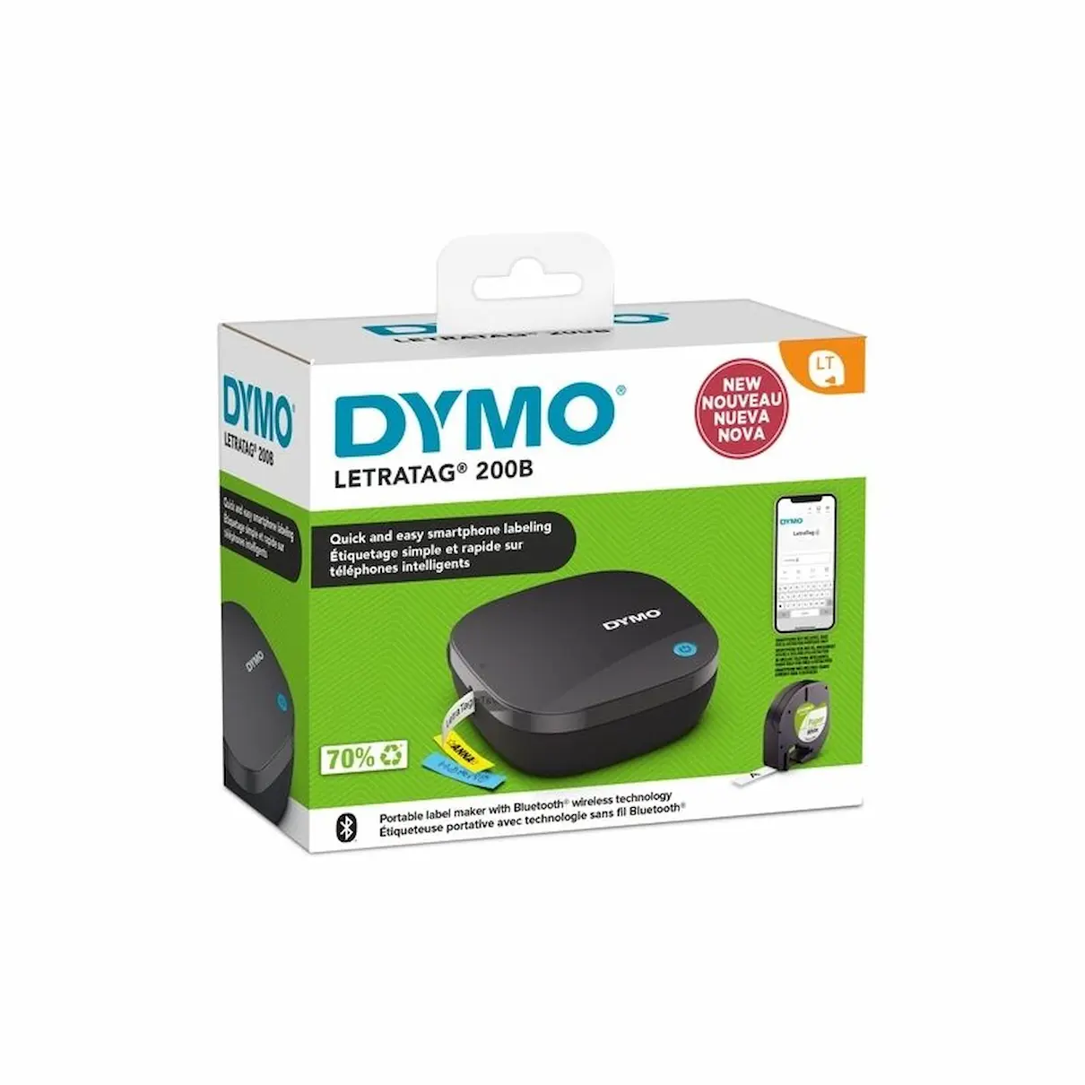 Dymo LetraTag 200B Label Maker, boxed