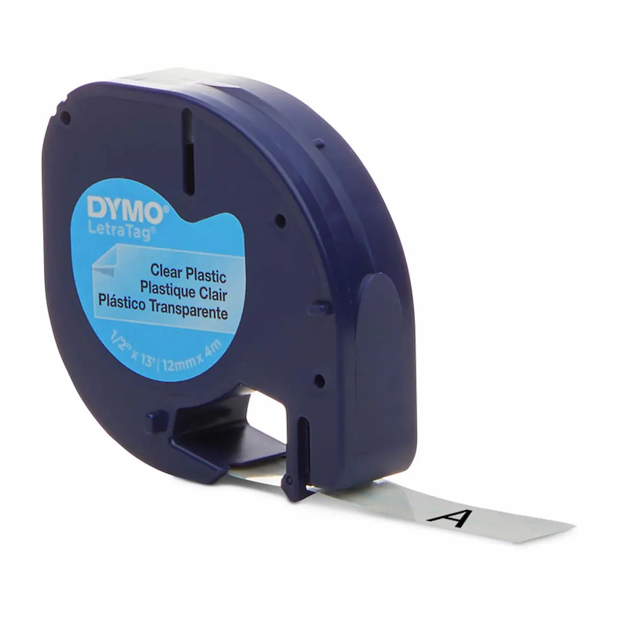 Dymo LetraTag Clear Plastic Tape Cassette