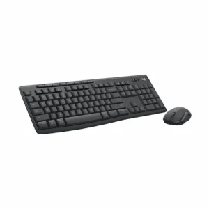 Logitech MK370 mouse and keyboard combo side view