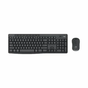 Logitech MK370 mouse and keyboard combo top view