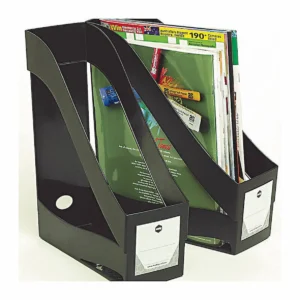 Marbig enviro magazine holder, black