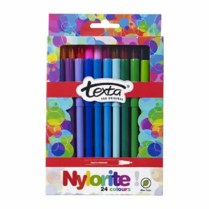 Texta Nyolorite Colouring Markers Pack 24