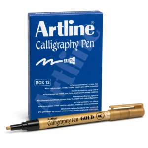 Artline Gold Calligraphy Markers Box 12