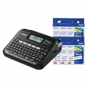 Brother PT-D460BT Label Maker and 6 x TZe231 tapes