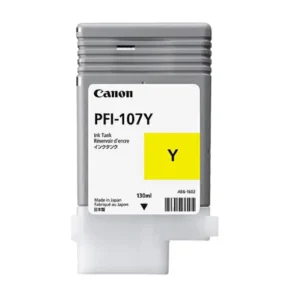 Canon PFI107 yellow cartridge