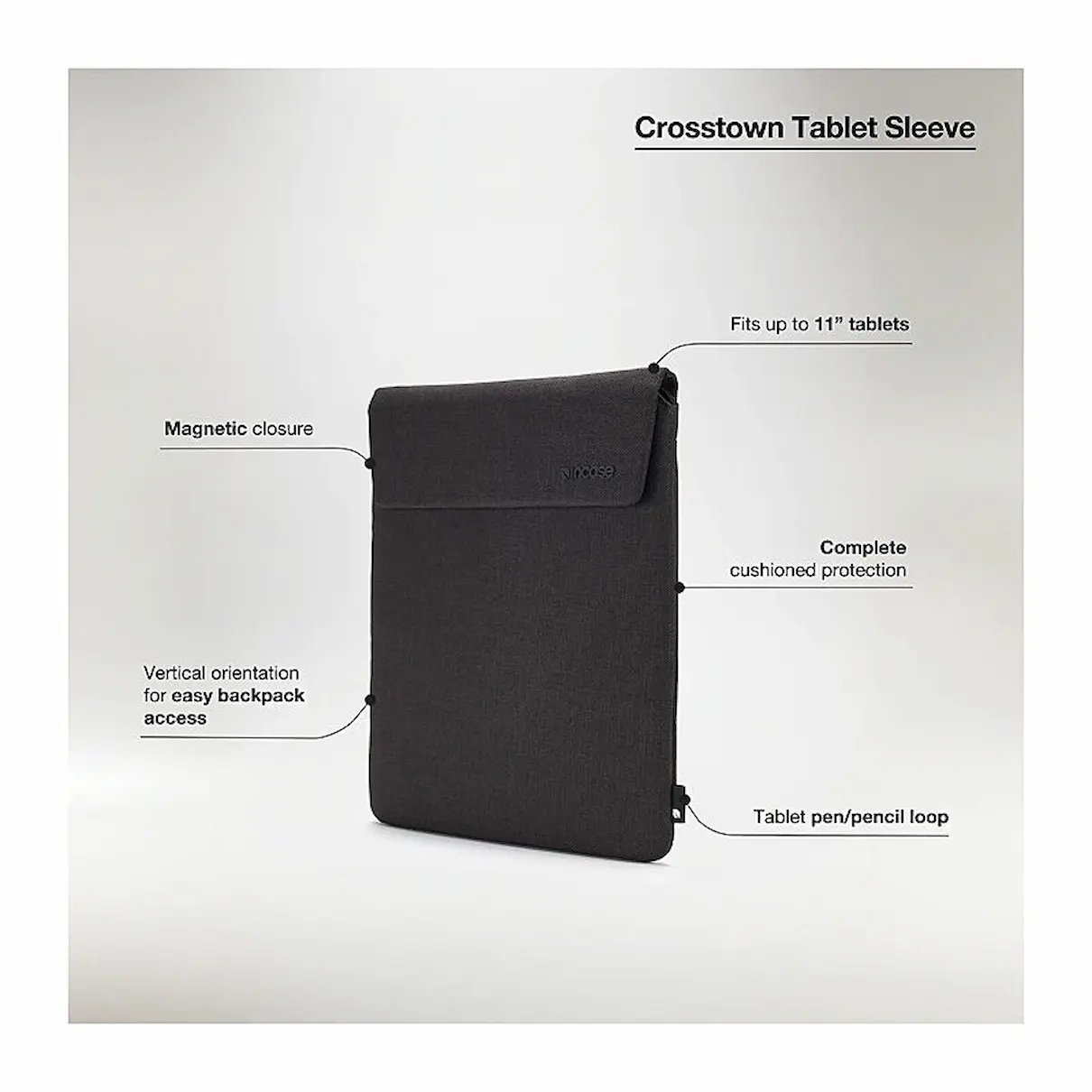 Incase Crosstown Sleeve for 11 inch tablets, information