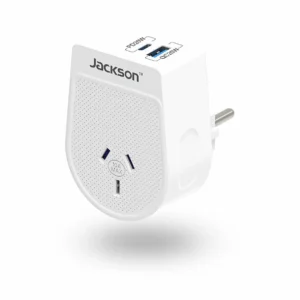 Jackson outbound Europe / Bali travel adaptor, unboxed