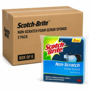 Scotch-Brite Non Scratch Foam Scrub Sponge Pack 2 / Box 6