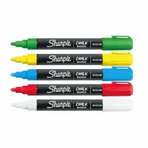 Sharpie Chalk Wet Markers Assorted Colours