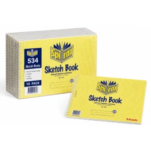 Spirax 534 Sketch Books, A4 Pack 10