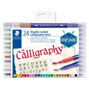 Staedtler Calligraphy Pens, double ended, pack 24