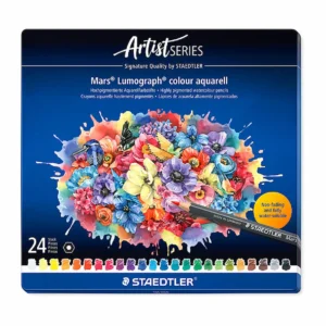 Staedtler Lumograph Aquarell Watercolour Pencils Tin 24