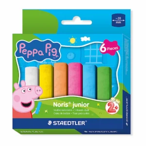 Staedtler Peppa Pig Dry Chalk Sticks, pack 6