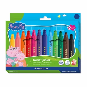 Staedtler Peppa Pig Fibre Pens Pack 12
