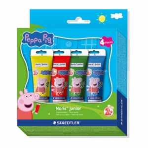 Staedtler Peppa Pig Finger Paints, pack 4 assorted colours