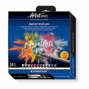 Staedtler Pigment Brush Pens, 371 Pack 24