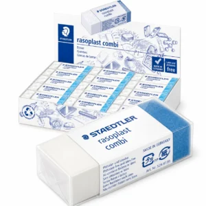 Staedtler Rasoplast Combi Erasers, Box 30