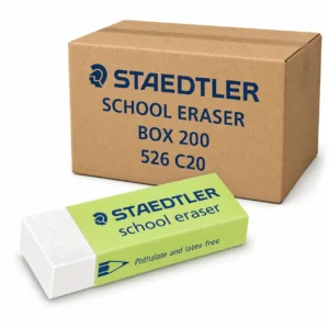 Staedtler school erasers, box 200