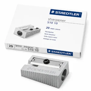 Staedtler single hole metal sharpeners, tray 20