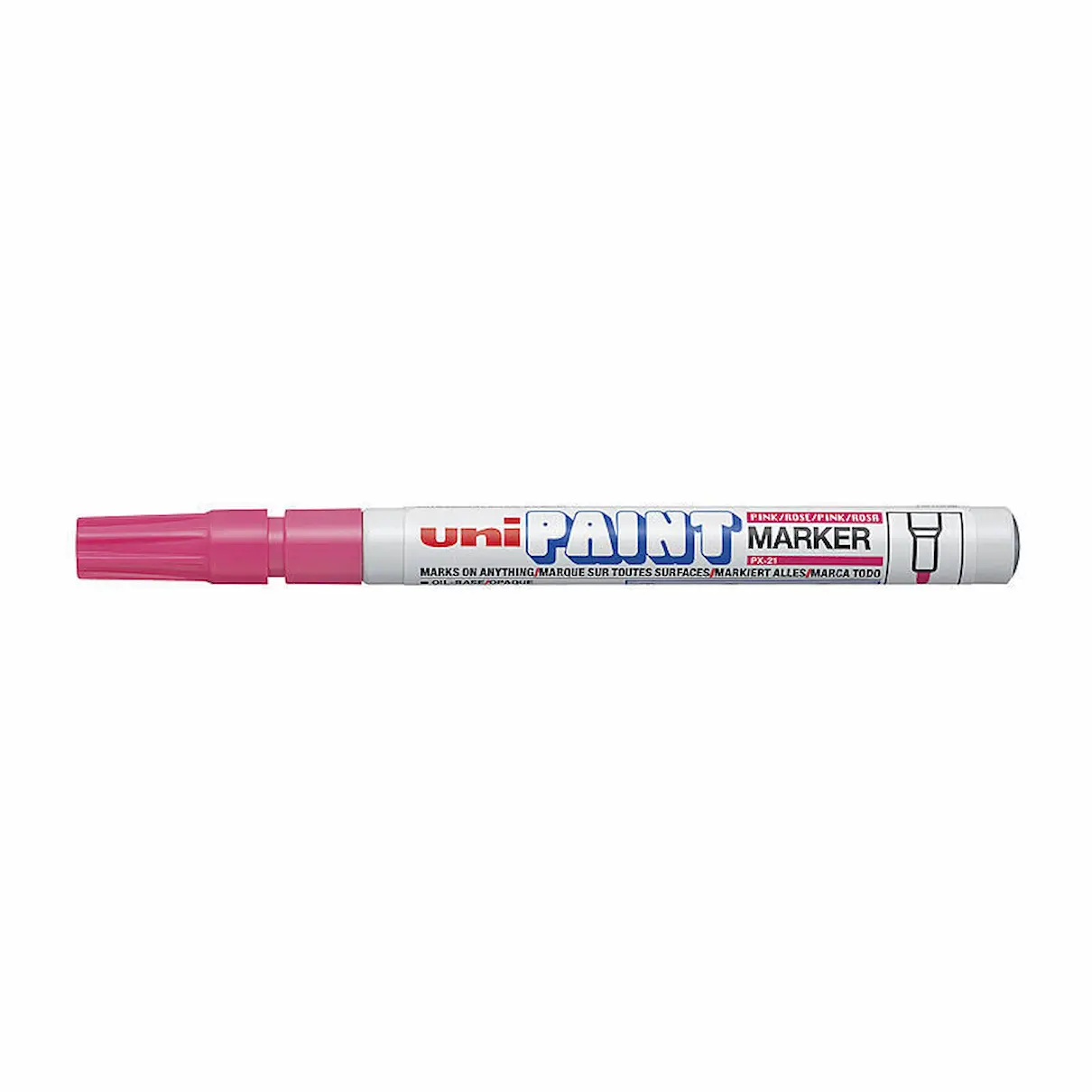 Uni PX21 pink fine paint marker