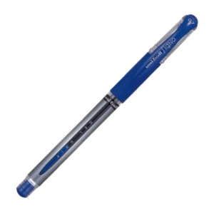 Uni-Ball Gel Grip Capped Blue Pen