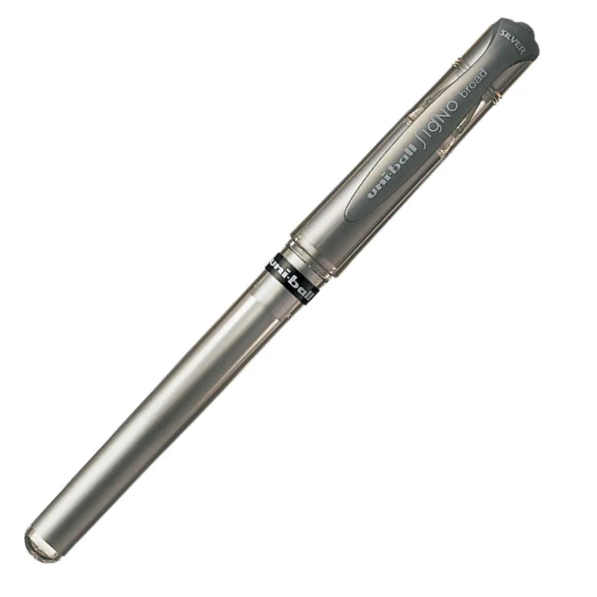 Uni-Ball Signo Broad Silver Pen
