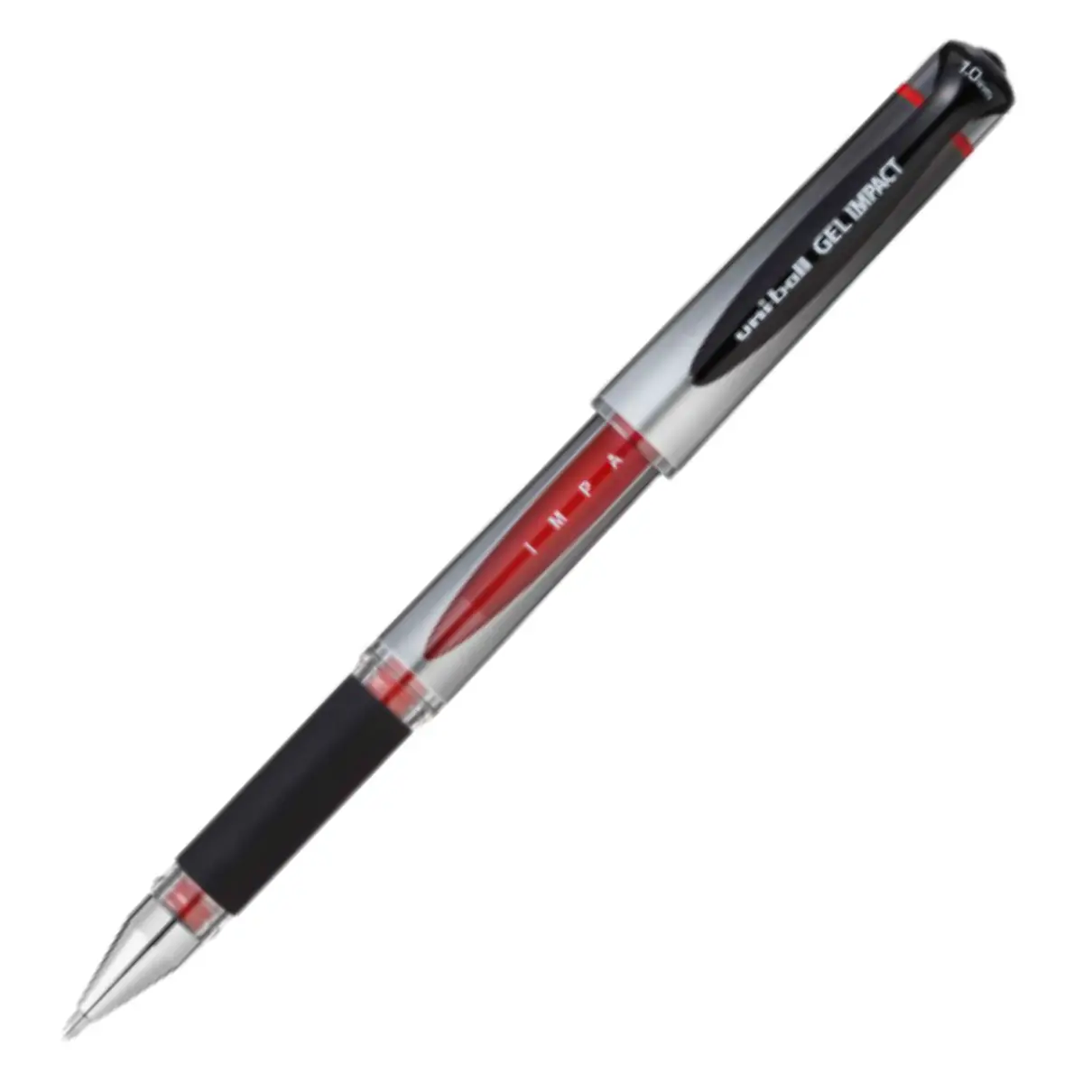 Uni-Ball Signo Gel Impact Capped, Red Pen