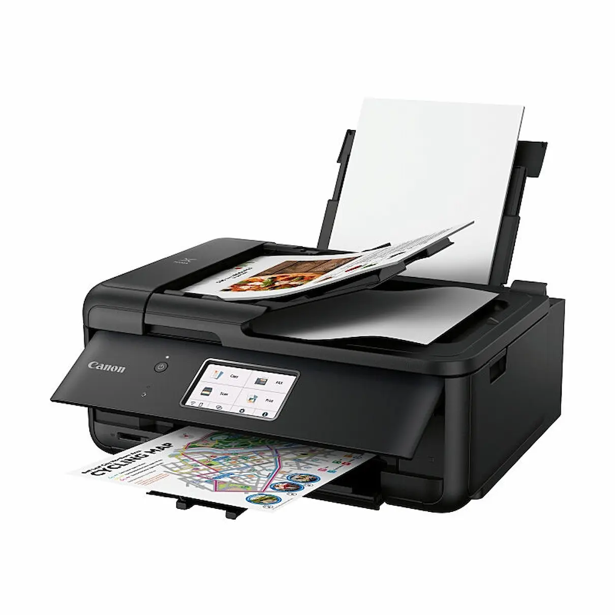 Canon TR8660A printer output trays