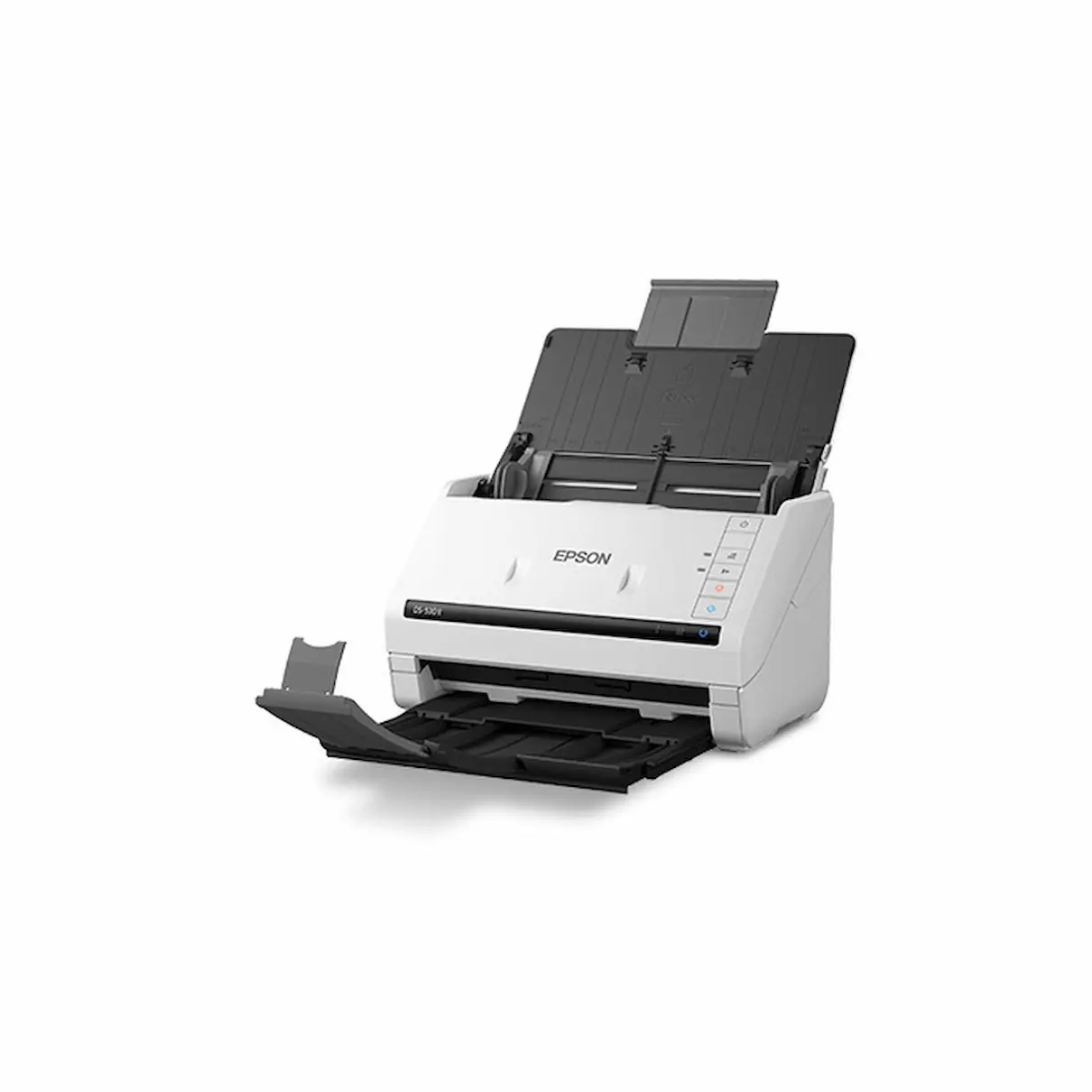 Epson DS-530II Document Scanner, trays