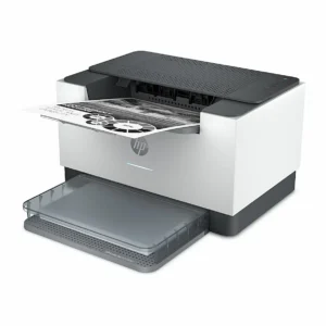 HP Laserjet M309dw Mono Printer, side view