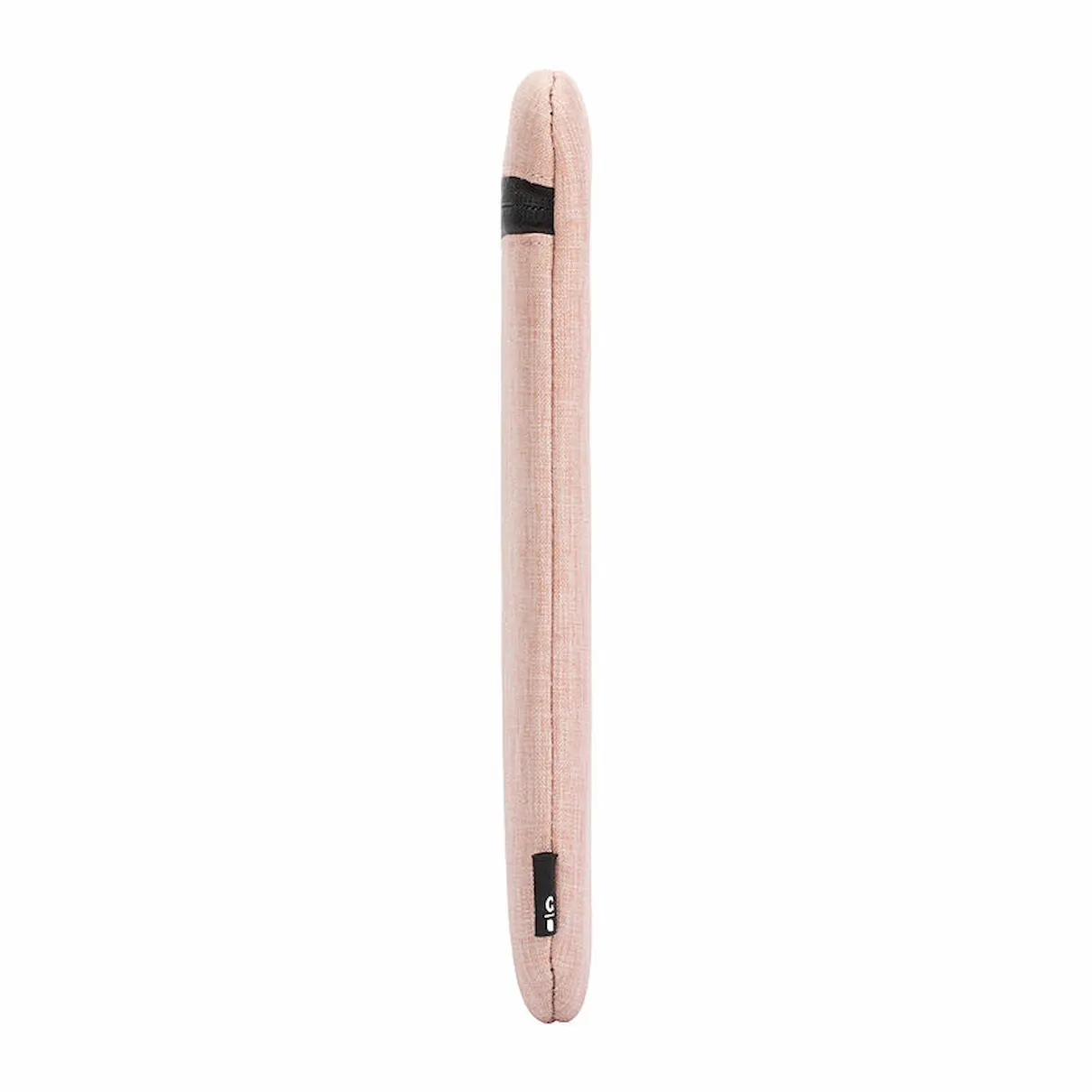Incase carry sleeve for 13 inch laptop, pink, side view