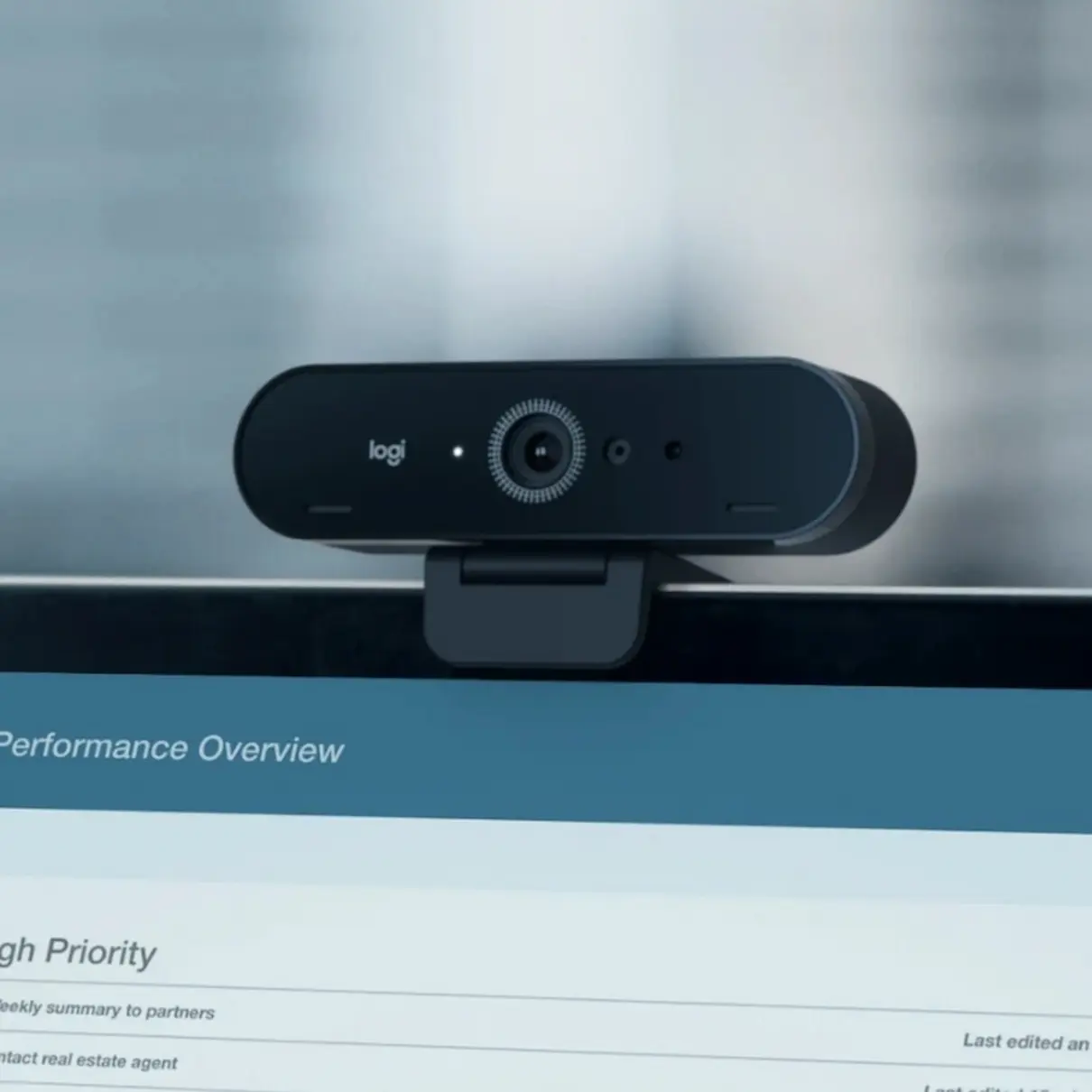 Logitech Brio Business Webcam, computer