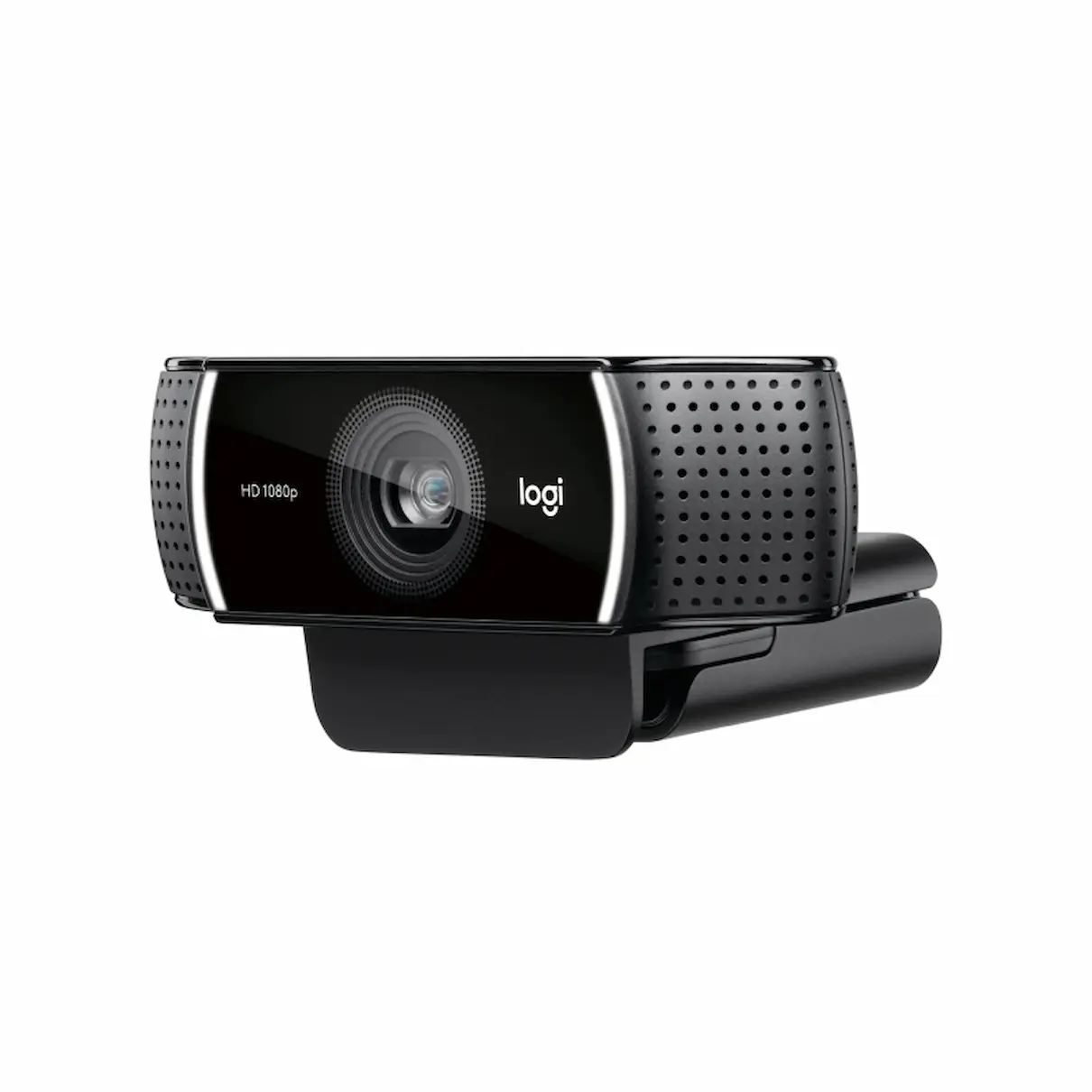 Logitech C922 Pro Webcam, side view