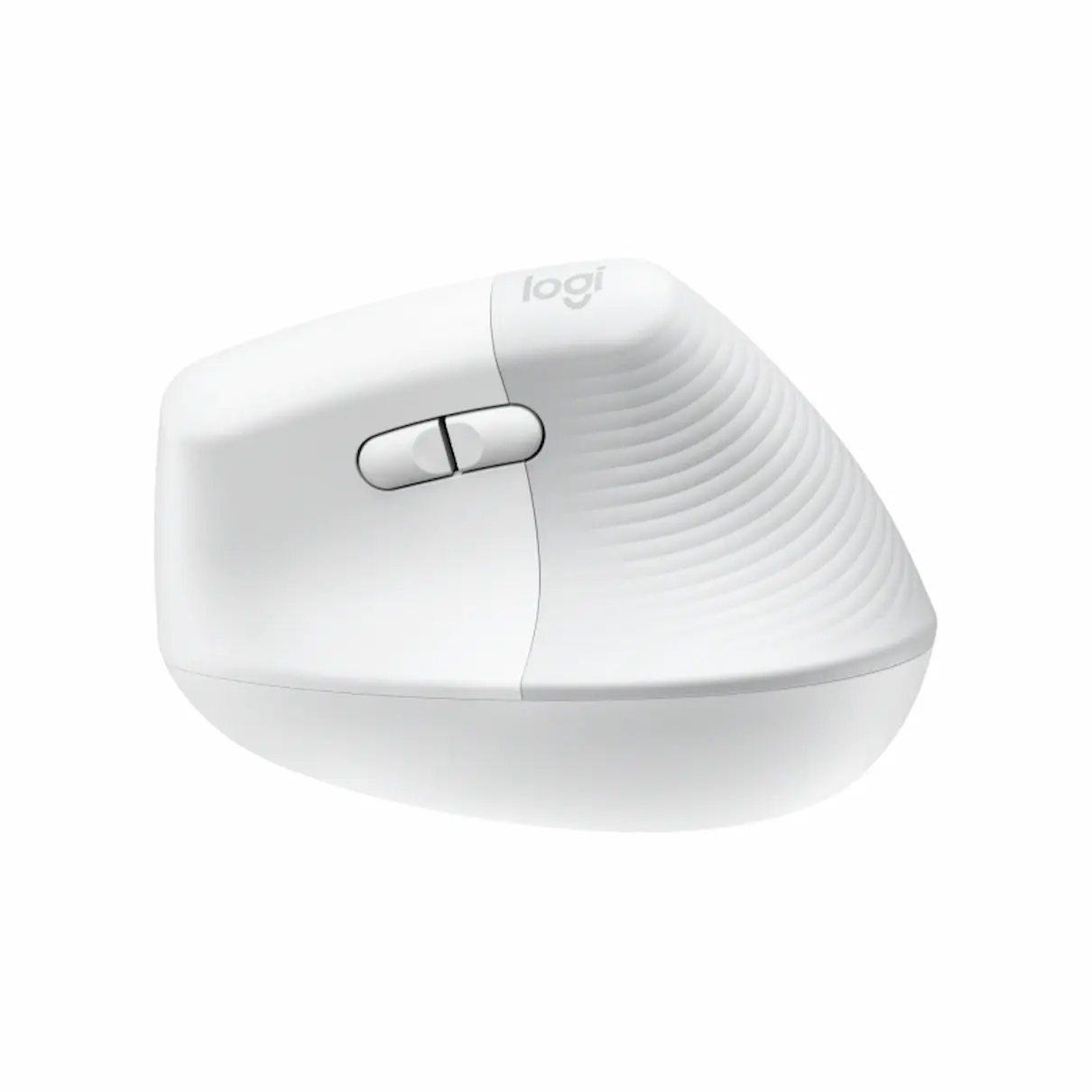 Logitech Ergo Series Lift Vertical Wireless Mouse, side view