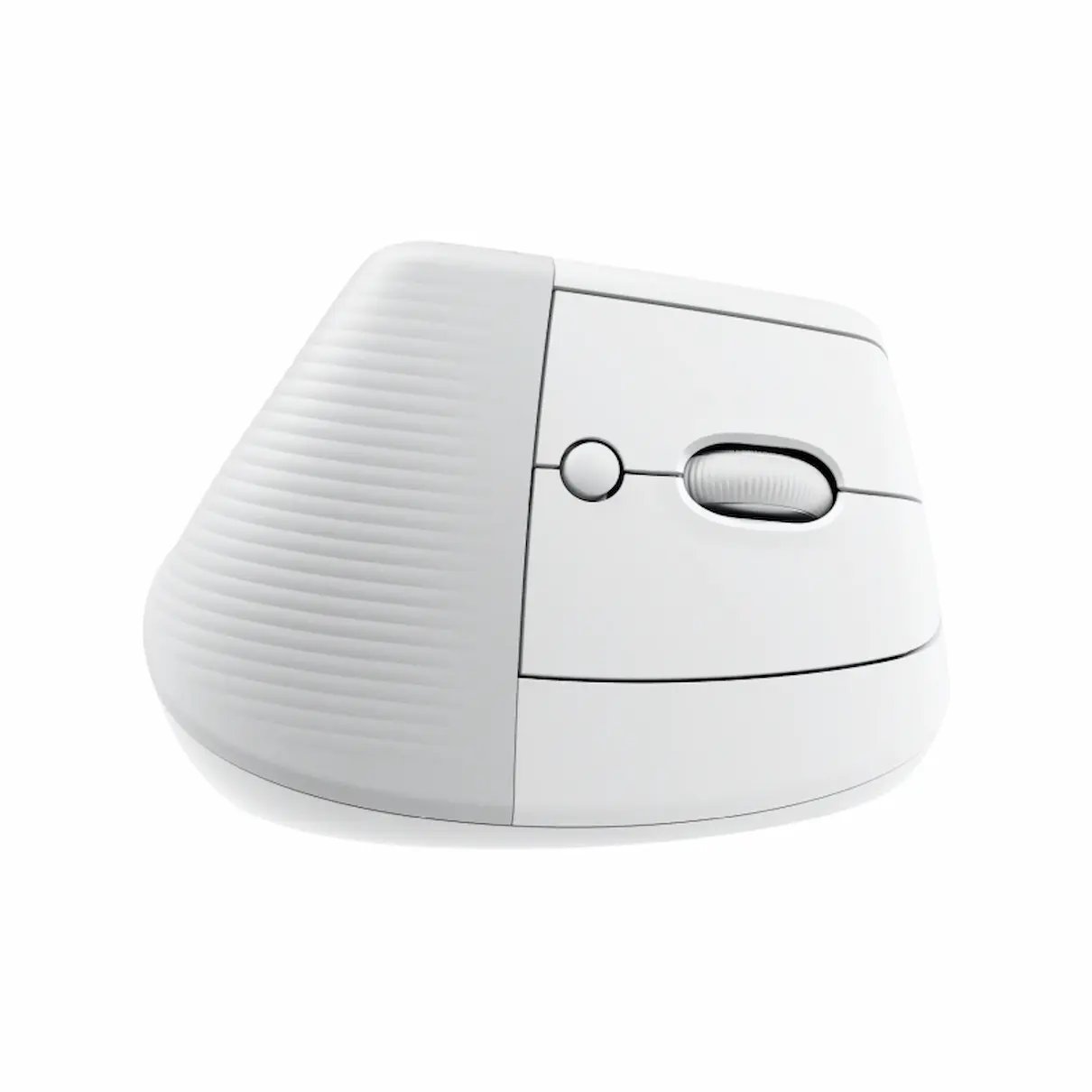 Logitech Ergo Series Lift Vertical Wireless Mouse, side view