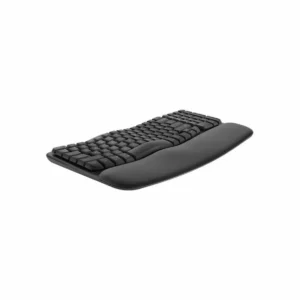 Logitech Wave Keys Wireless Ergonomic Keyboard, top view
