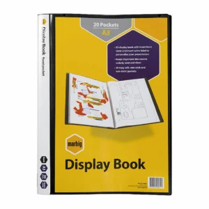 Marbig A3 Non-refillable Display Book with Insert Cover