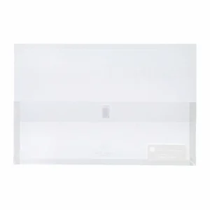 Marbig Polypick Foolscap Document Wallet, Clear