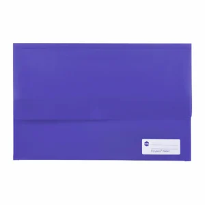 Marbig Polypick Foolscap Document Wallet, Purple