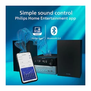 Philips Micro HiFi System, bluetooth and app connection
