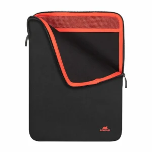 Rivacase 12 Inch Laptop Sleeve, Black, Inner