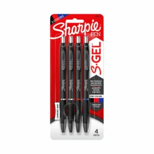 Sharpie S-Gel Pens assorted pack 4
