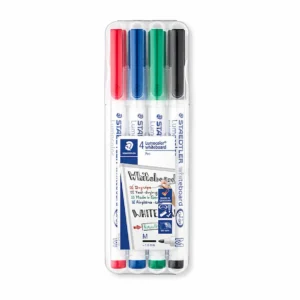 Staedtler 301 Whiteboard Marker Assorted Colours Wallet 4
