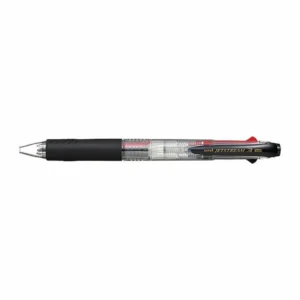 Uni Jetstream 3 colour rollerball pen, 1.0mm, transparent barrel