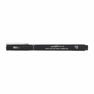Uni Pin Finelinder 0.5mm Pens, Black Box 12